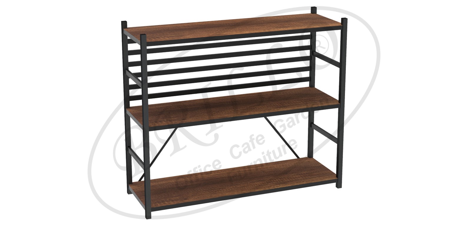 Toli 3l'ü Raf 90 cm (Yatay) - Ofis mobilyası - Ofis mobilyaları